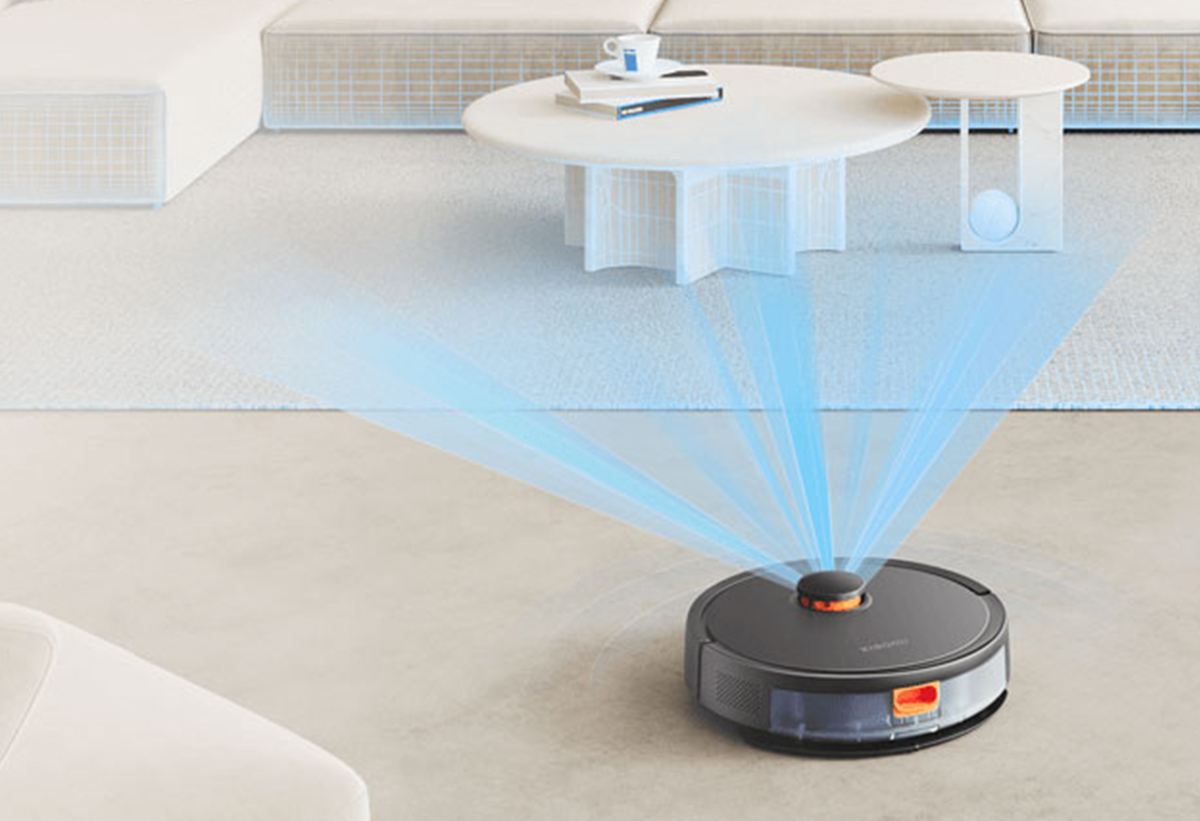 Παρουσιάζει τη σκούπα ρομπότ